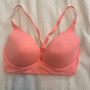 VS Pink Bralette- Lightly Lined Plunge